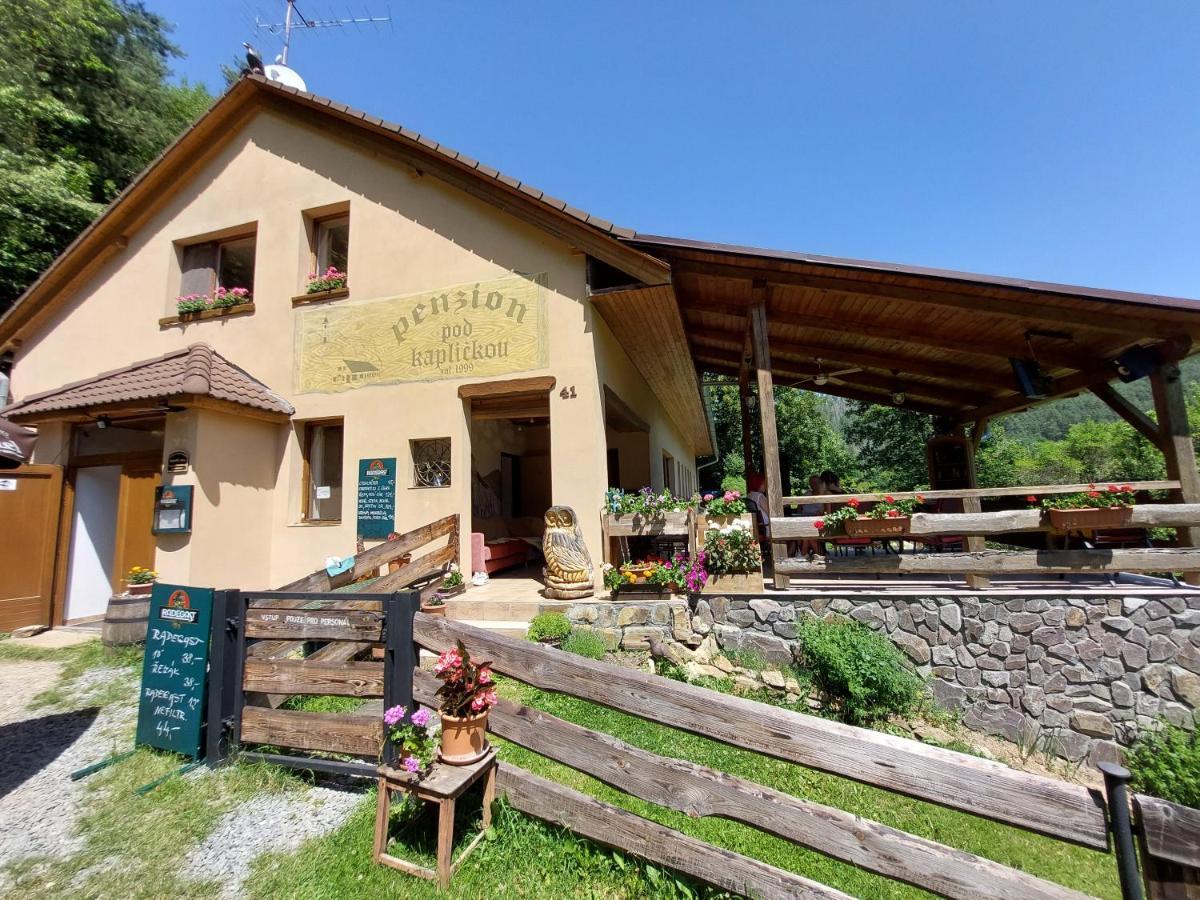 Penzion Pod Kaplickou Tisnov Exterior foto